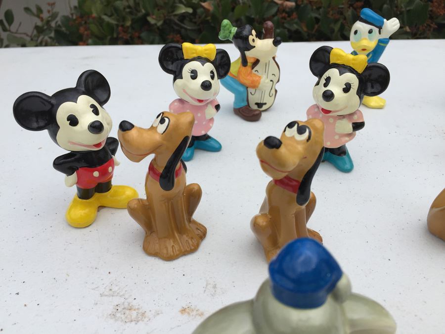 (17) Various Walt Disney Hand Painted Figurines United China & Glass Co. Made In Japan New In Box [Photo 7]