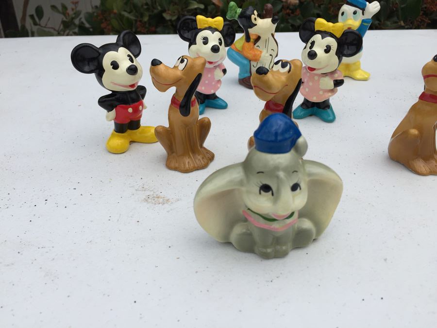 (17) Various Walt Disney Hand Painted Figurines United China & Glass Co. Made In Japan New In Box [Photo 6]