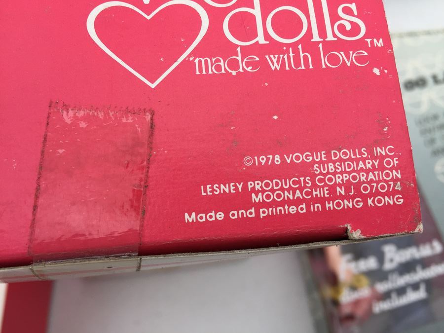Huge Lot Of Ginnie Vogue Dolls, Clothing And Accessories New In Boxes And Cards Including Sasson Brand Dolls With Disco Rollerskates [Photo 18]