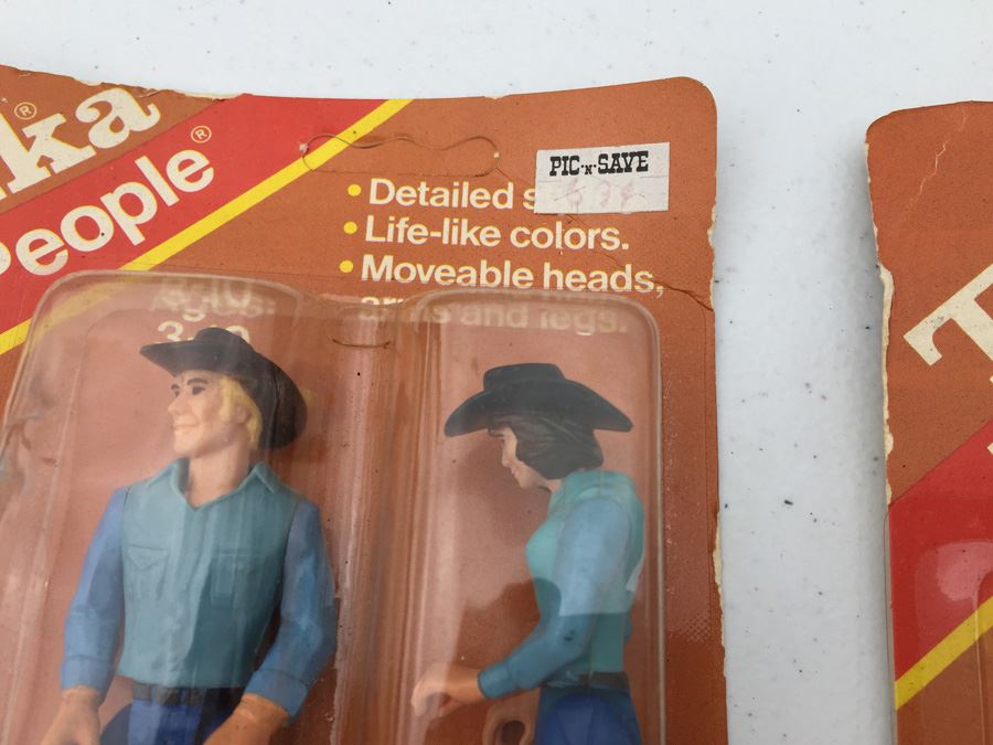 Vintage TONKA Play People New On Card Vintage 1981 [Photo 4]