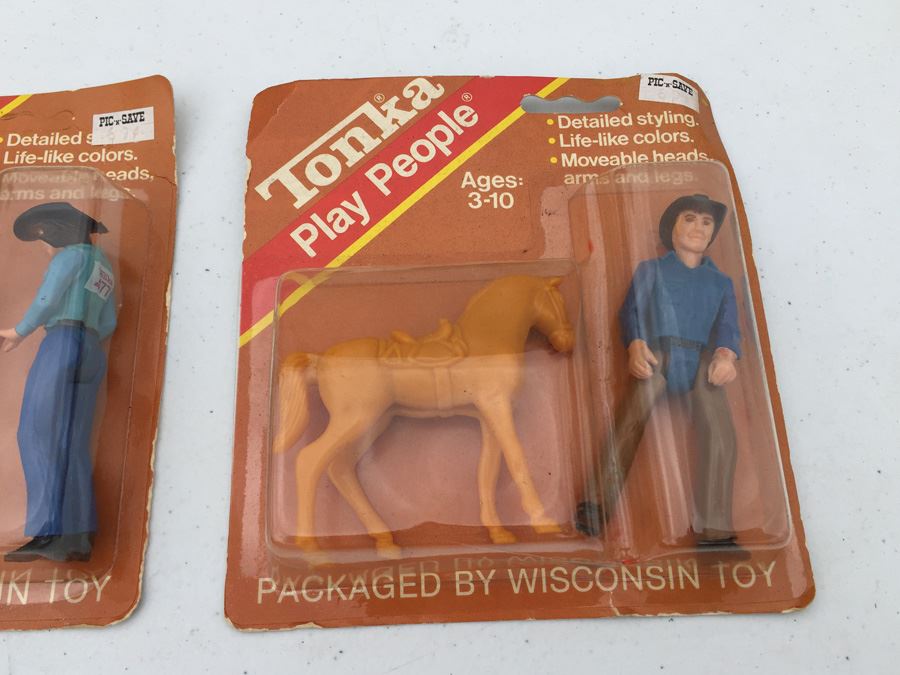Vintage TONKA Play People New On Card Vintage 1981 [Photo 7]