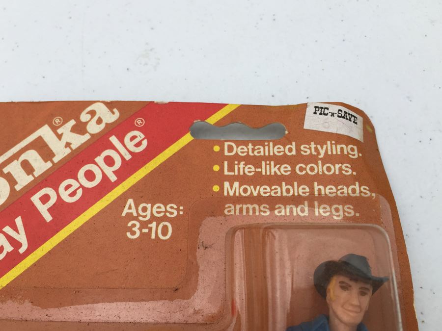 Vintage TONKA Play People New On Card Vintage 1981 [Photo 10]
