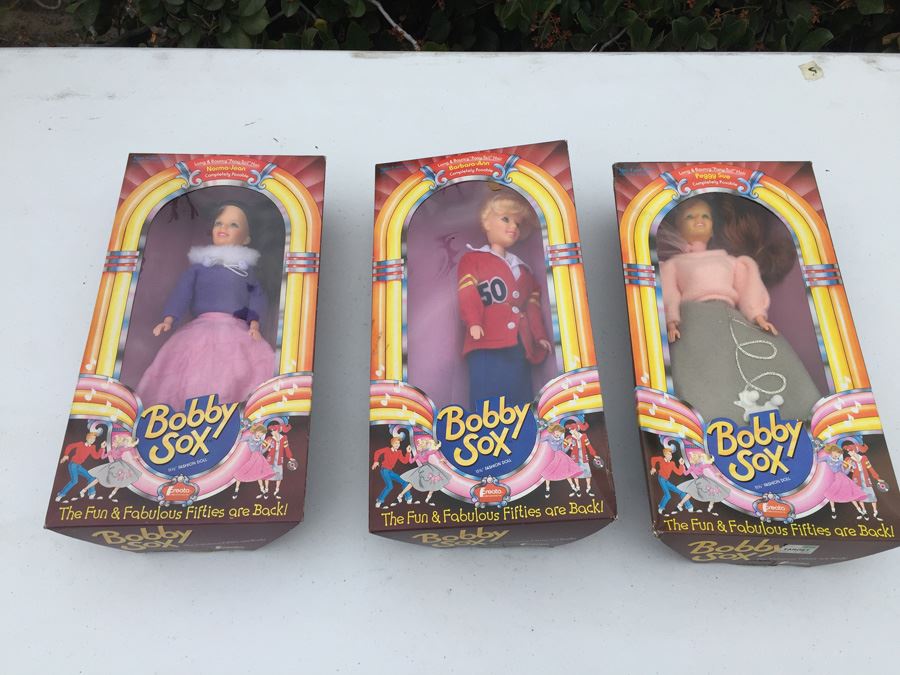 Vintage Bobby Sox 11 1/2' Fashion Dolls New In Box Creata Vintage 1987