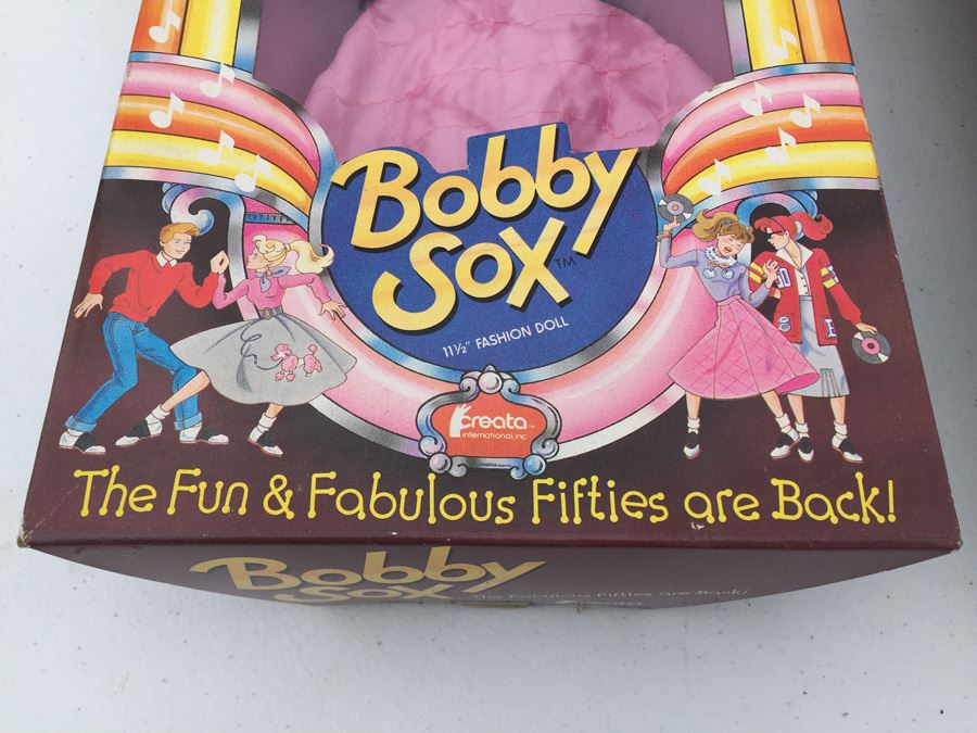 Vintage Bobby Sox 11 1/2' Fashion Dolls New In Box Creata Vintage 1987 [Photo 3]