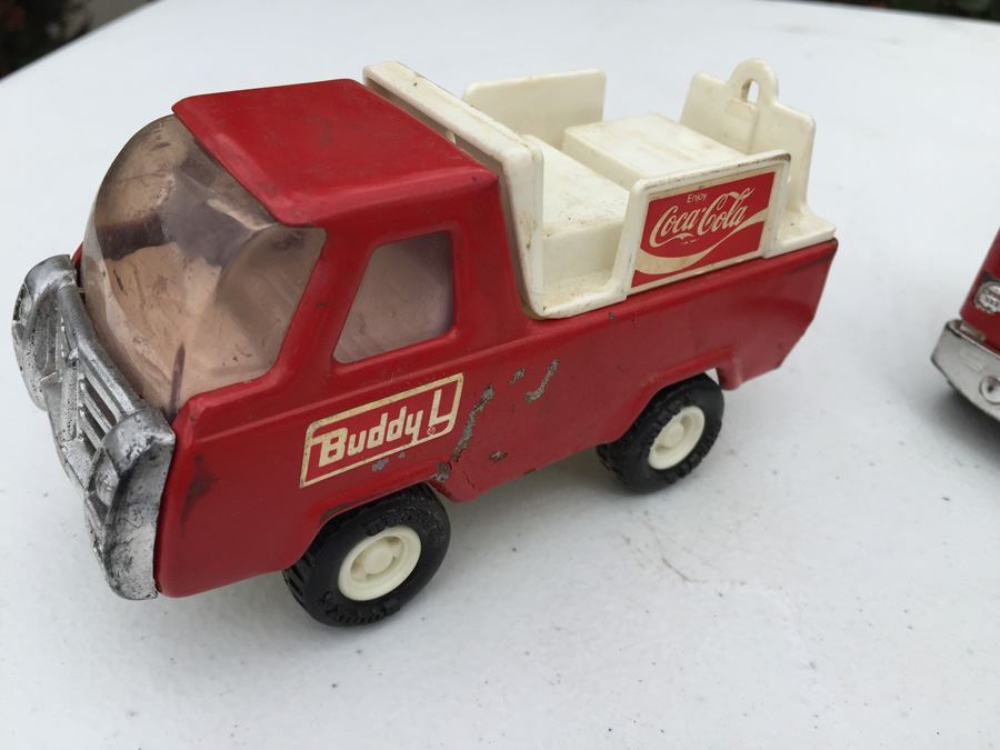 Vintage BUDDY L Vehicle Lot Including ARMY Vehicles Tank And Trucks Made In Japan [Photo 11]