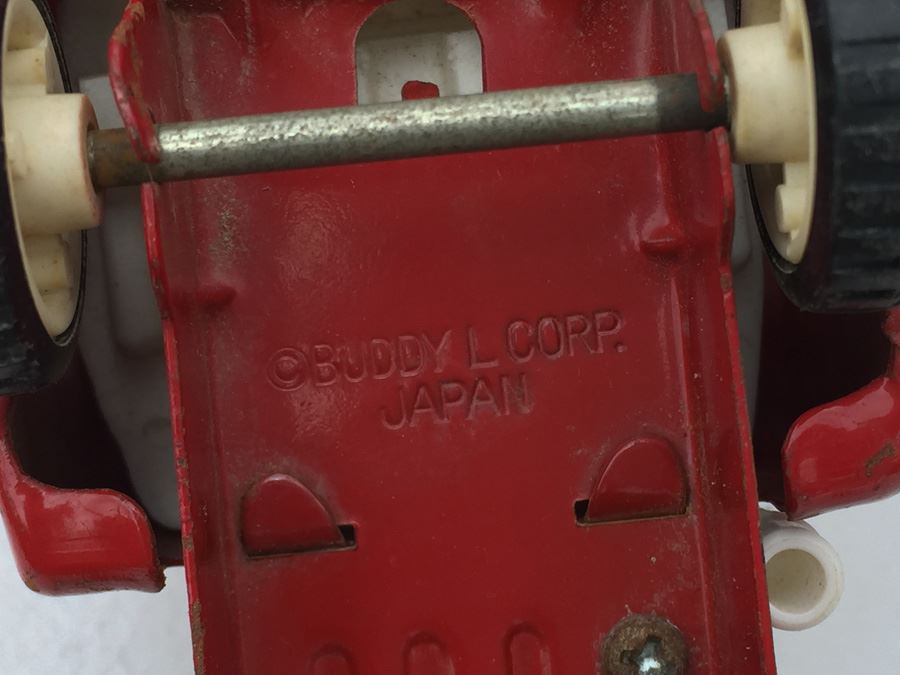 Vintage BUDDY L Vehicle Lot Including ARMY Vehicles Tank And Trucks Made In Japan [Photo 26]