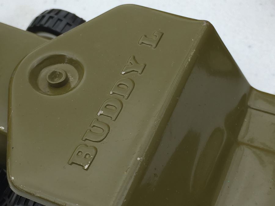 Vintage BUDDY L Vehicle Lot Including ARMY Vehicles Tank And Trucks Made In Japan [Photo 27]