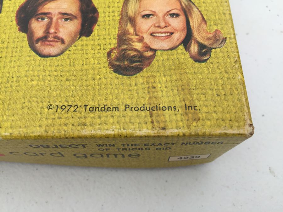 Vintage Archie Bunker's Card Game Milton Bradley All In The Family 1972 [Photo 4]