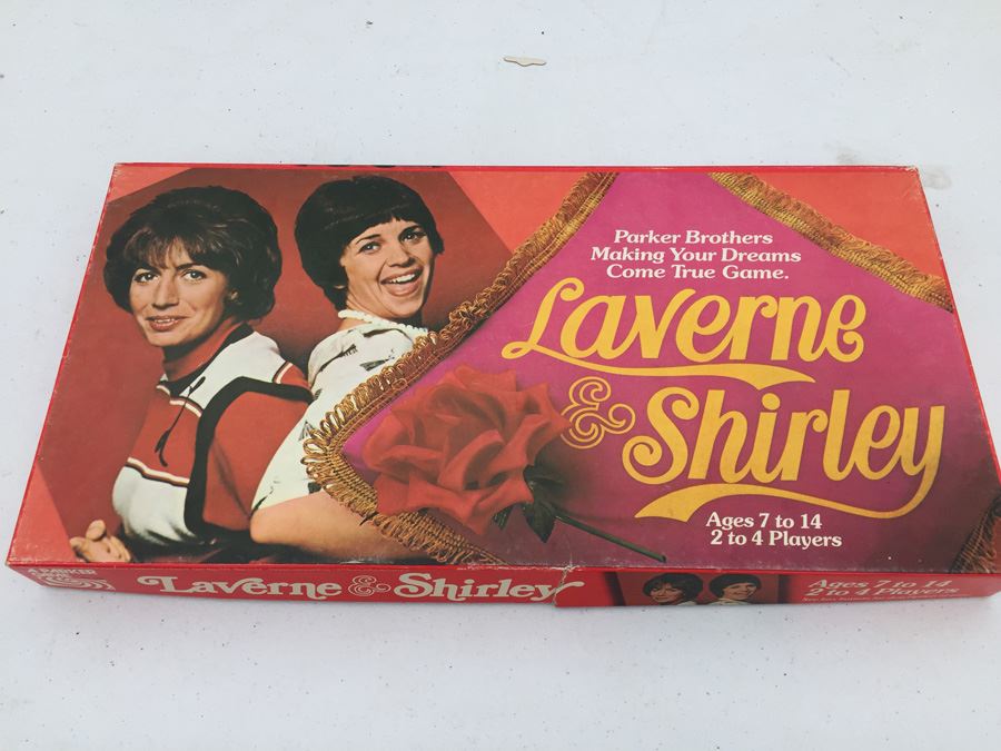 Vintage Laverne & Shirley Board Game Parker Brothers 1977