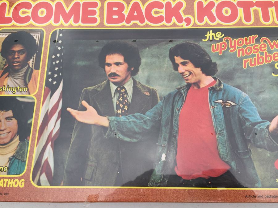 Welcome Back, Kotter The Up Your Nose With A Rubber Hose Game Sealed New In Box IDEAL 1976 [Photo 3]
