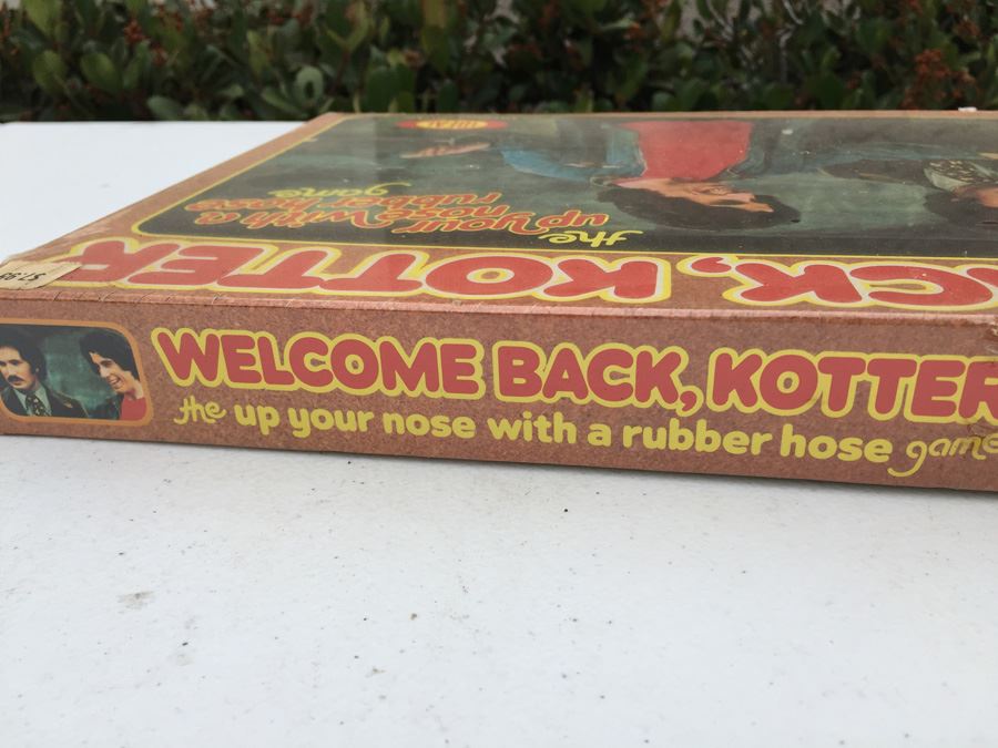 Welcome Back, Kotter The Up Your Nose With A Rubber Hose Game Sealed New In Box IDEAL 1976 [Photo 11]