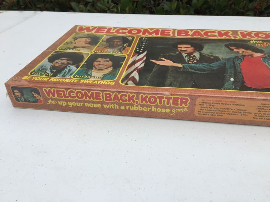 Welcome Back, Kotter The Up Your Nose With A Rubber Hose Game Sealed New In Box IDEAL 1976 [Photo 8]