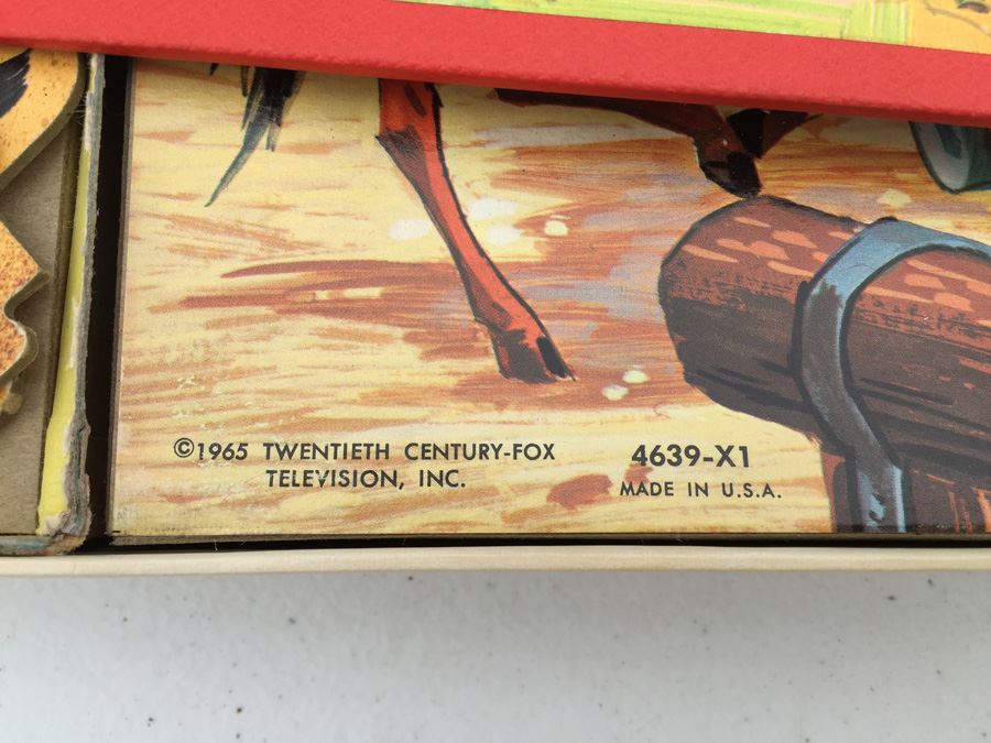 The Legend Of Jessie James Board Game Milton Bradley Based On ABC TV Show Vintage 1966 [Photo 14]