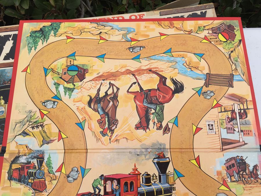 The Legend Of Jessie James Board Game Milton Bradley Based On ABC TV Show Vintage 1966 [Photo 13]