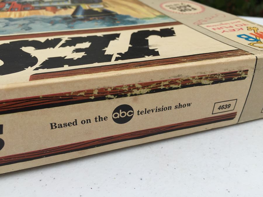 The Legend Of Jessie James Board Game Milton Bradley Based On ABC TV Show Vintage 1966 [Photo 8]