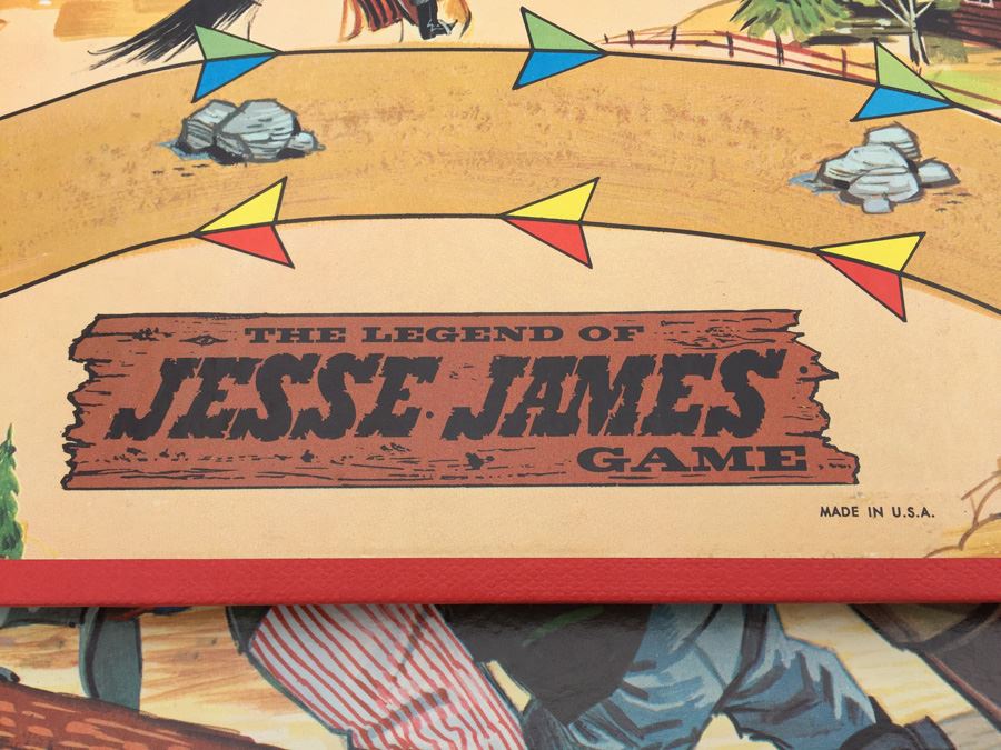 The Legend Of Jessie James Board Game Milton Bradley Based On ABC TV Show Vintage 1966 [Photo 10]