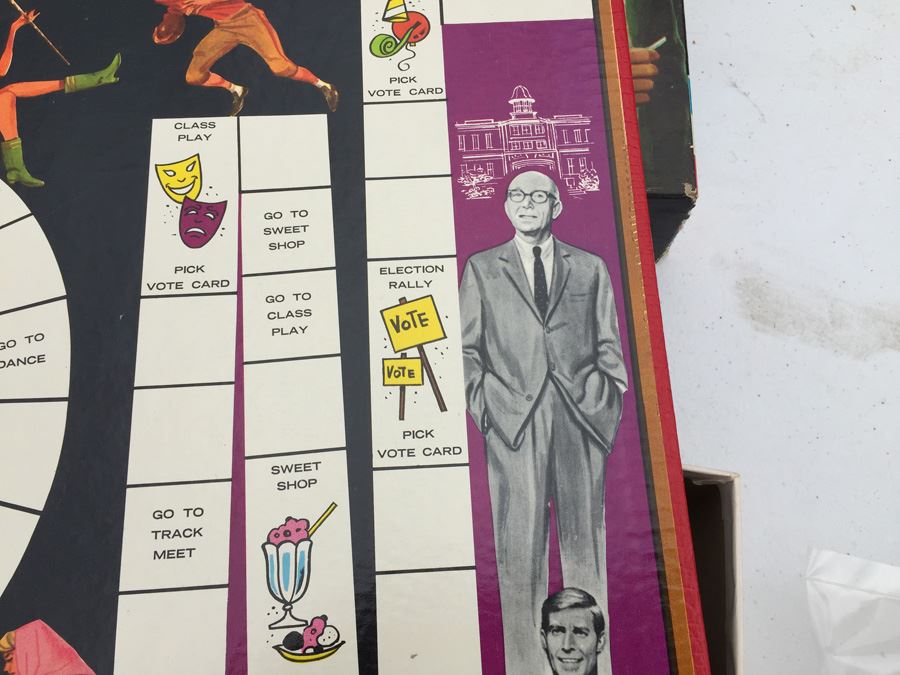 Mr. Novak Game Adventures Of A Young Teacher In A Metropolitan High School As Seen On NBC TV TRANSOGRAM Vintage 1963 [Photo 13]