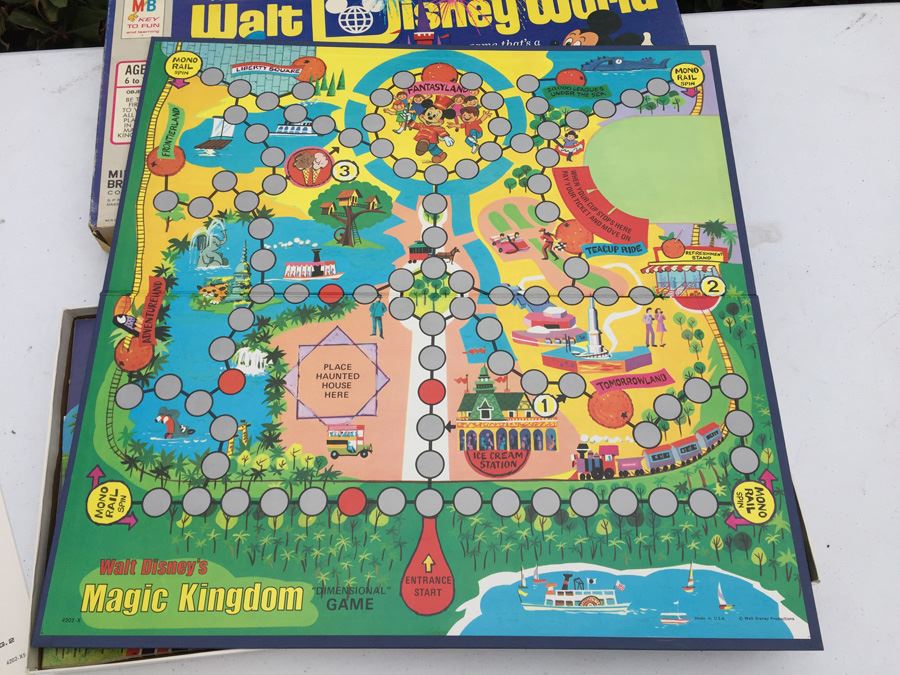 disney magic kingdom board game
