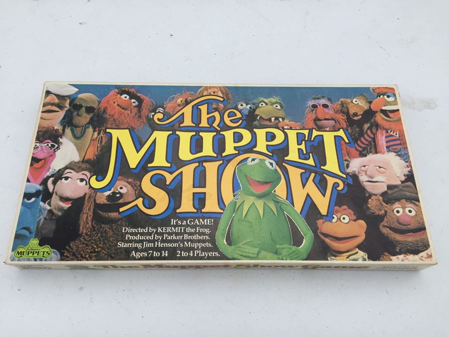 The Muppet Show Board Game Jim Henson Parker Brothers Vintage 1977 [Photo 1]