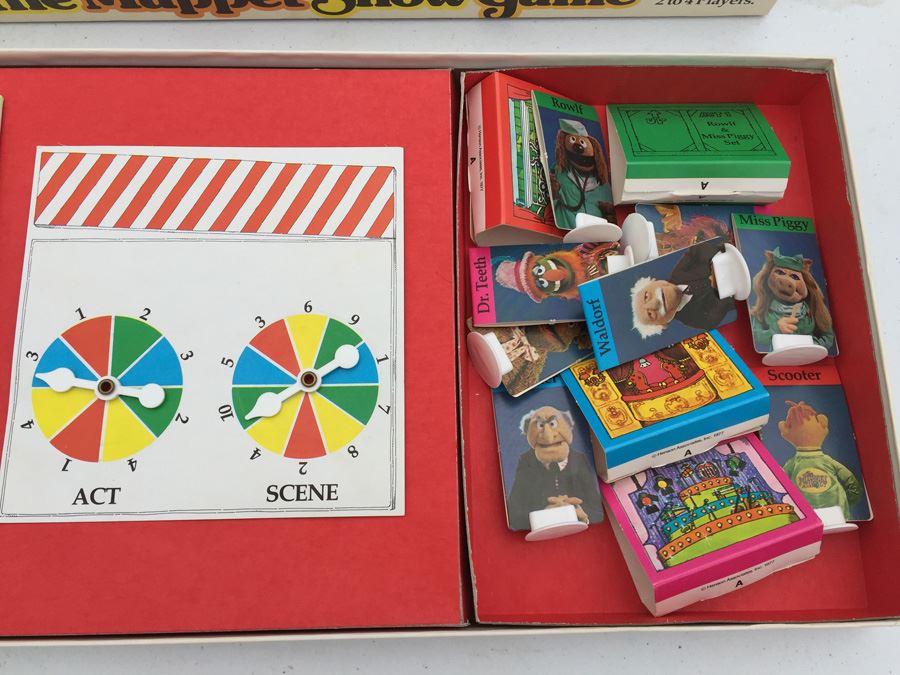 The Muppet Show Board Game Jim Henson Parker Brothers Vintage 1977 [Photo 11]