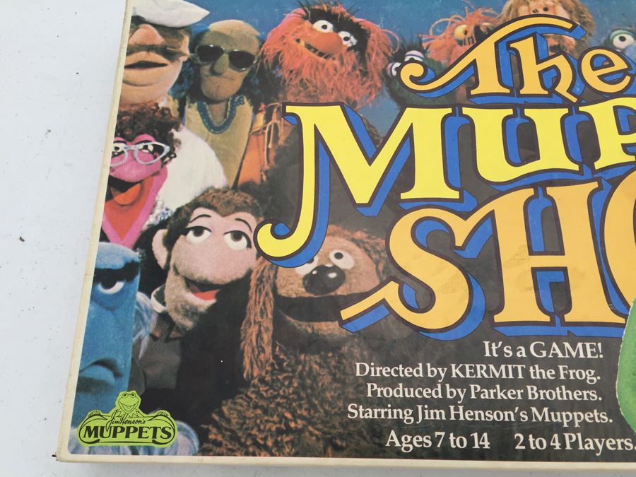 The Muppet Show Board Game Jim Henson Parker Brothers Vintage 1977 [Photo 2]