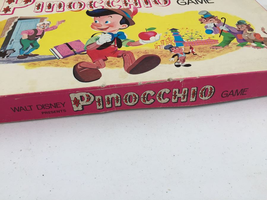 Vintage Walt Disney Pinocchio Game Parker Brothers  [Photo 5]