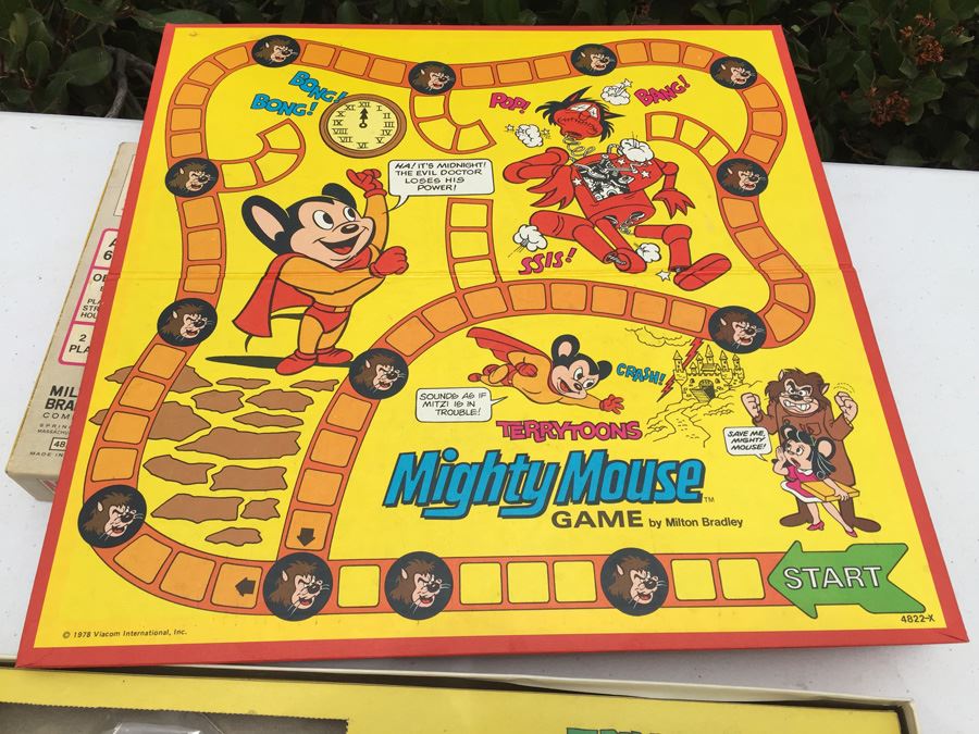 Terrytoons Mighty Mouse Game Milton Bradley Vintage 1978 [Photo 6]