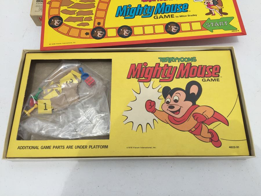 Terrytoons Mighty Mouse Game Milton Bradley Vintage 1978 [Photo 7]