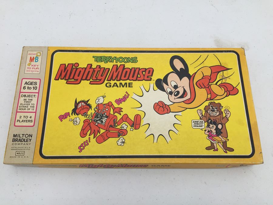 Terrytoons Mighty Mouse Game Milton Bradley Vintage 1978 [Photo 1]
