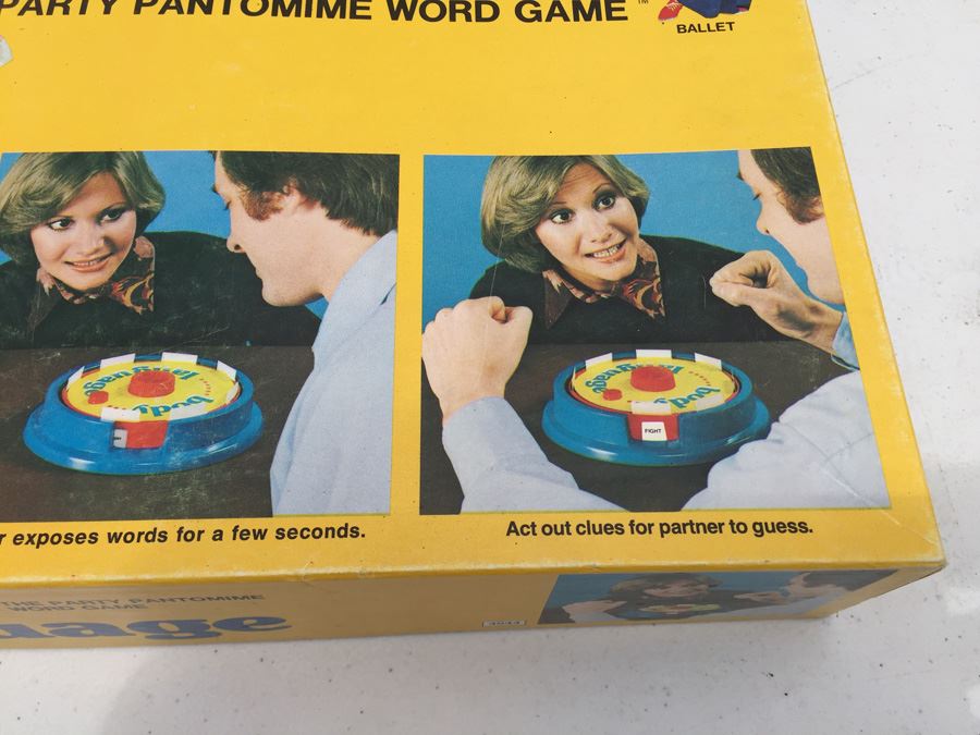 Body Language Game The Party Pantomime Word Game Lucille Ball Milton Bradley Vintage 1975 [Photo 5]