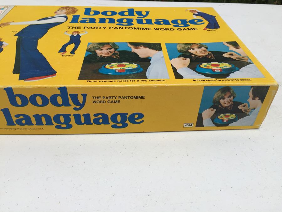 Body Language Game The Party Pantomime Word Game Lucille Ball Milton Bradley Vintage 1975 [Photo 6]