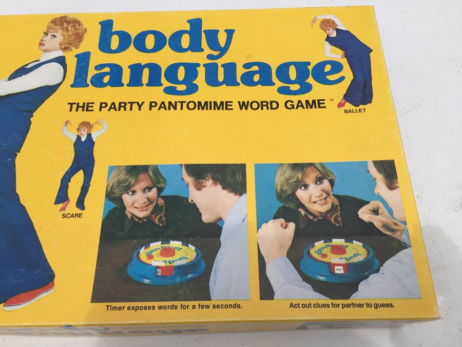 Body Language Game The Party Pantomime Word Game Lucille Ball Milton Bradley Vintage 1975 [Photo 4]