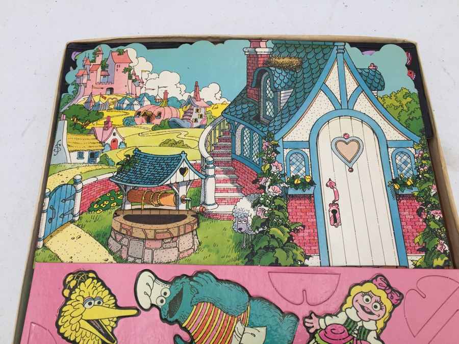 The Sesame Street Mother Goose Stand Up Play Set Colorforms Toy Featuring Jim Henson's Muppets Vintage 1978 [Photo 12]