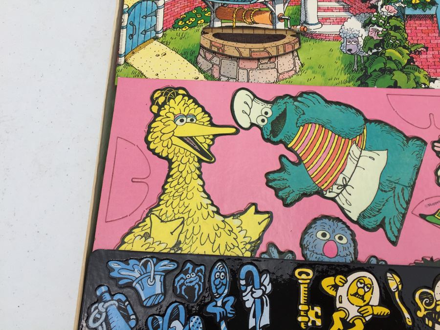 The Sesame Street Mother Goose Stand Up Play Set Colorforms Toy Featuring Jim Henson's Muppets Vintage 1978 [Photo 10]