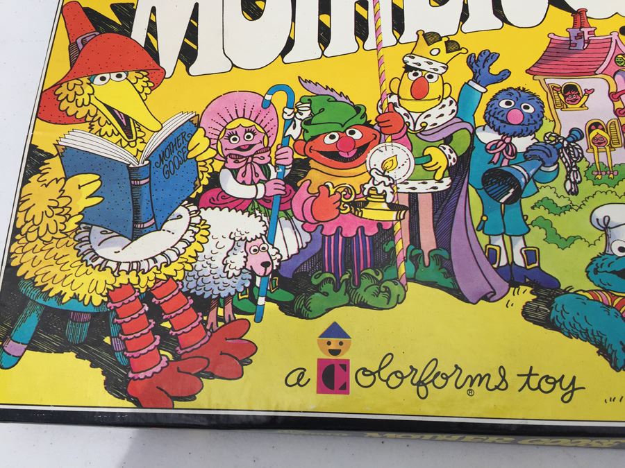 The Sesame Street Mother Goose Stand Up Play Set Colorforms Toy Featuring Jim Henson's Muppets Vintage 1978 [Photo 6]