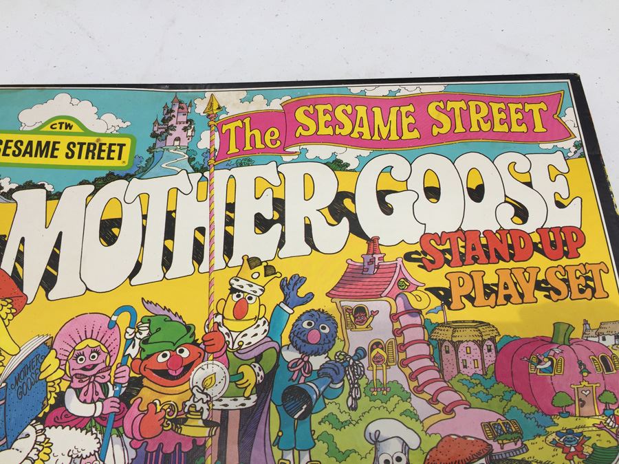 The Sesame Street Mother Goose Stand Up Play Set Colorforms Toy Featuring Jim Henson's Muppets Vintage 1978 [Photo 5]