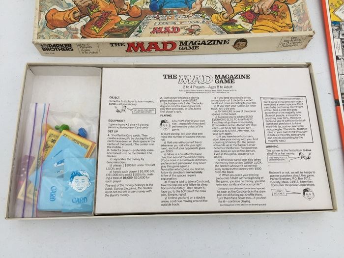 The MAD Magazine Game From Parker Brothers Vintage 1979 [Photo 7]