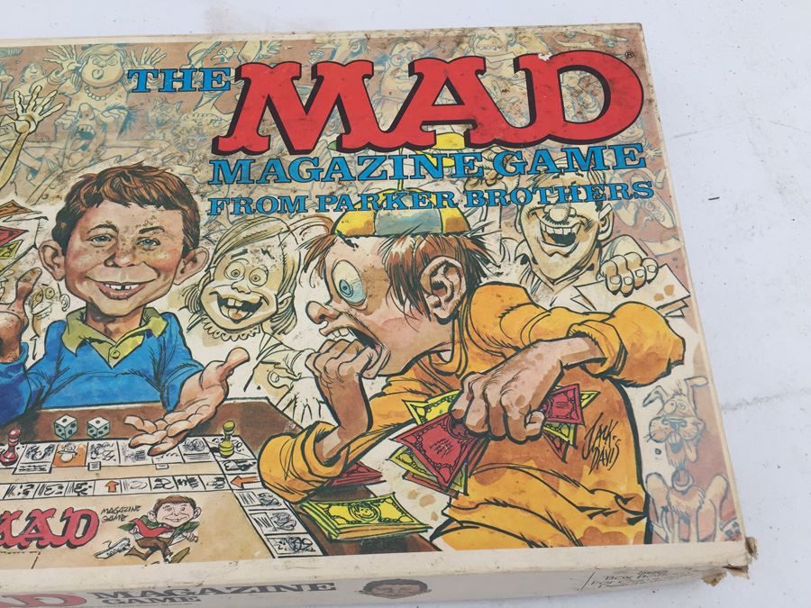 The Mad Magazine Game From Parker Brothers Vintage