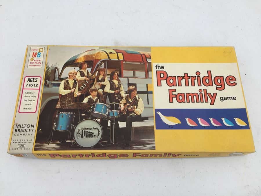 The Partridge Family Board Game Milton Bradley Vintage 1971 [Photo 1]