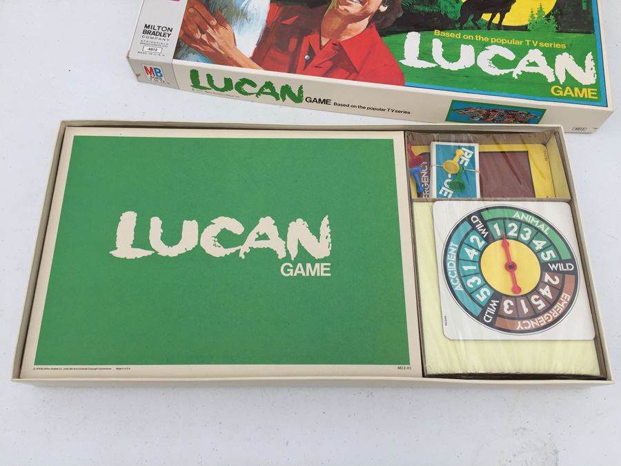 LUCAN Game Based On TV Series New In Box Milton Bradley Vintage 1977 [Photo 3]