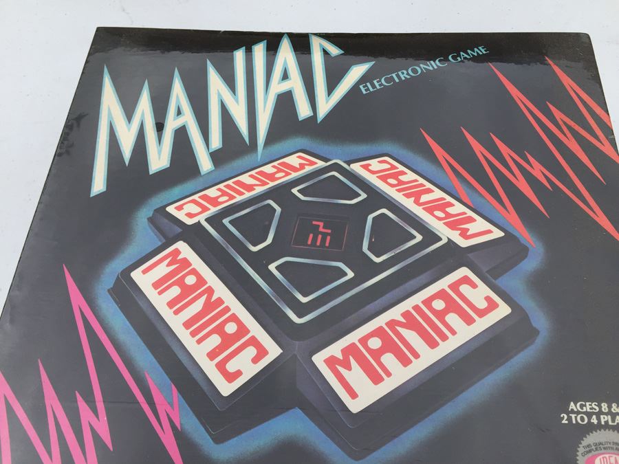 Maniac Electronic Game IDEAL Sealed New In Box Vintage 1979 [Photo 5]