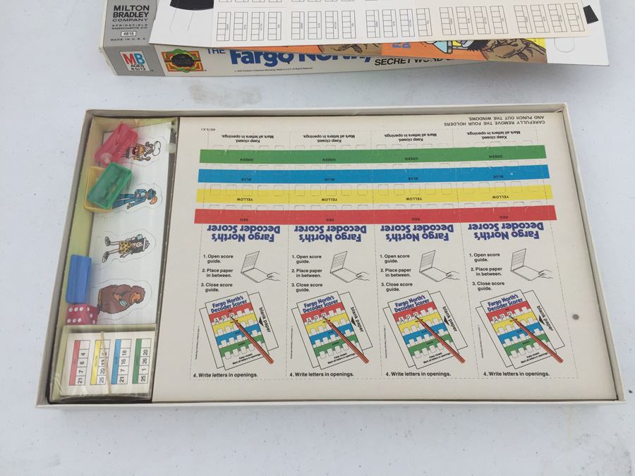 The Electric Company The Fargo North, Decoder Secret Word Game New In Box Milton Bradley Vintage 1978 [Photo 12]