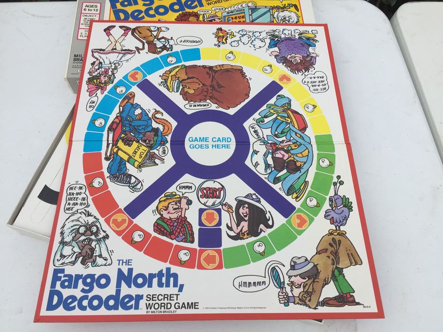 The Electric Company The Fargo North, Decoder Secret Word Game New In Box Milton Bradley Vintage 1978 [Photo 3]