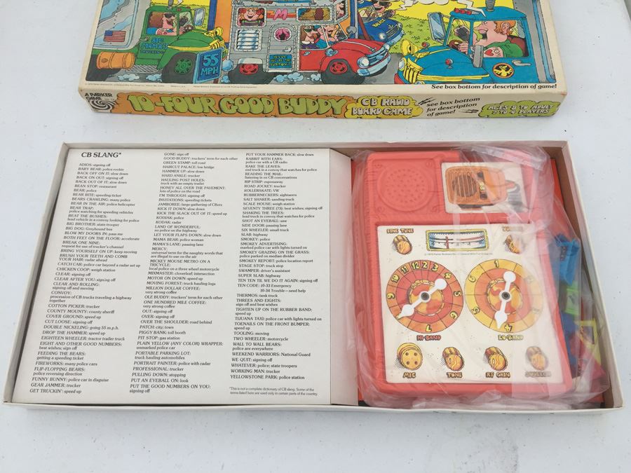 CB Radio Game Parker Brothers Vintage 1976 [Photo 3]