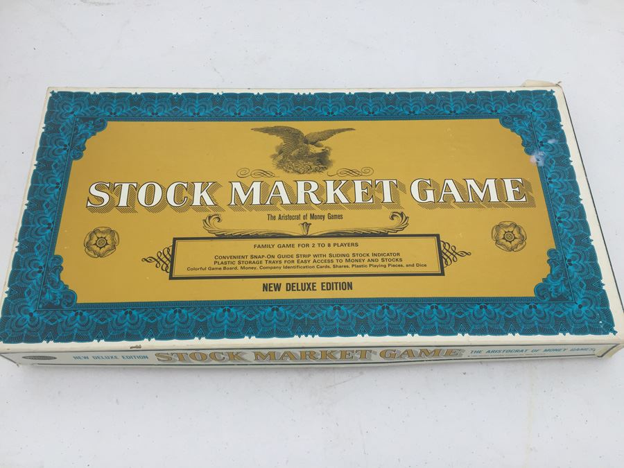 Stock Market Game Deluxe Edition Western Publishing Company Vintage 1963 [Photo 1]