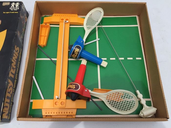 Nuttsy Tennis Game TOMY Vintage 1974 [Photo 7]