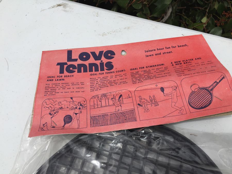 Pair Of Love Tennis Sets [Photo 4]