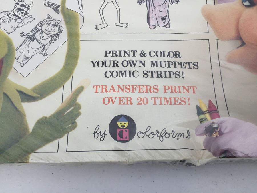 Jim Henson's Muppet Show Comic Printer Sealed New In Box Colorforms Vintage 1980 [Photo 5]