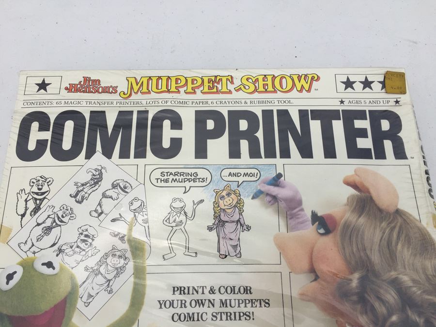 Jim Henson's Muppet Show Comic Printer Sealed New In Box Colorforms Vintage 1980 [Photo 2]