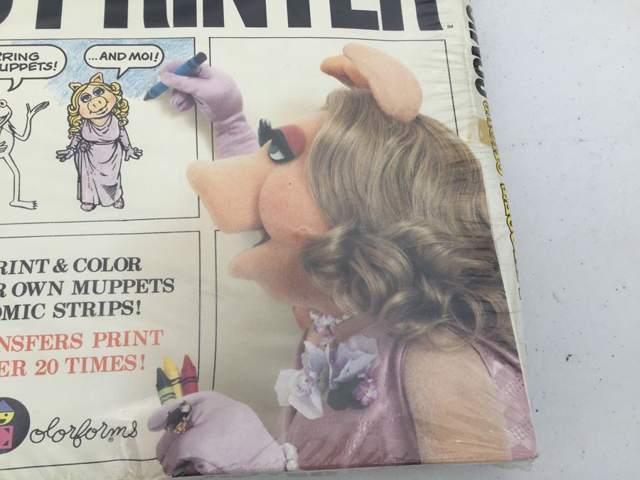 Jim Henson's Muppet Show Comic Printer Sealed New In Box Colorforms Vintage 1980 [Photo 4]